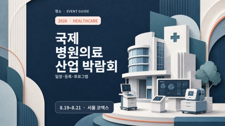 2026 국제 병원의료산업 박람회 행사 안내 썸네일